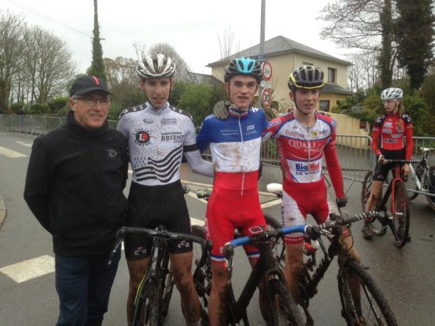 CX de Gouesnou; Pierrick Sivignon en juniors, Antoine Huby chez les cadets, Anais Grimault chez les dames 8 gouesnl