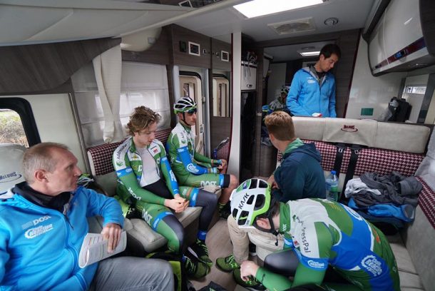 François Delanoë, le Breton du team Irlandais An Post ChainReaction 9 cooll