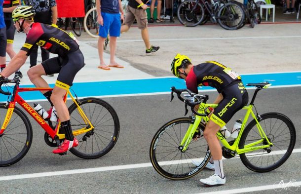 Eric Berthou (Ty Raleigh); " Les 24 h du Mans vélo! Juste énorme de se tirer la bourre sur le circuit Bugatti" " 8 mans 5