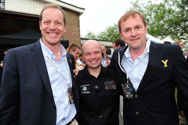 Gary Verity is big fan of Otleys town centre cycle races From Ilkley Gazette
