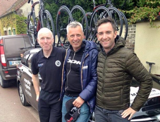 Le team VITUS Pro cycling avec VELOTEC 9 roduy e1515534176266