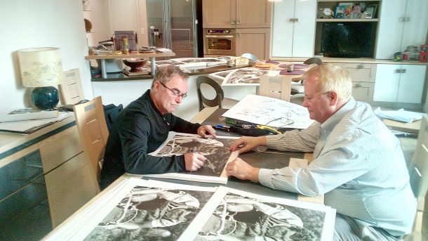 Le beau geste des champions Irlandais et de l'américain Brett Horton à Bernard Hinault pour "Souffles d'espoir contre le cancer" 10 IMG 20191122 101352