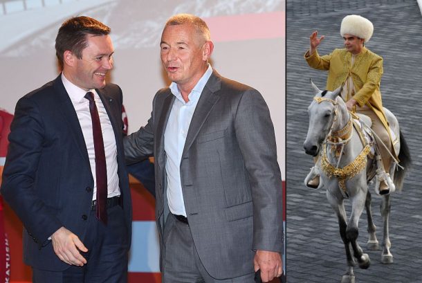 L'UCI remet sa plus haute distinction (Ordre de l'UCI) au Président du Turkmenistan 7 igor