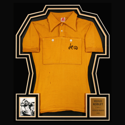 Brett Horton : "J'aime passer du temps avec les coureurs, comprendre l'histoire de leur vie et ce qui fait d'eux ce qu'ils sont" 17 Jersey 1951 Tour de France Hugo Koblet 1