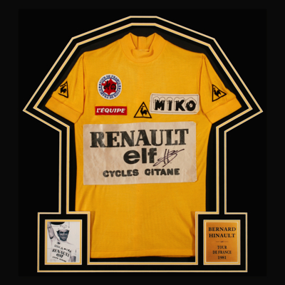 Brett Horton : "J'aime passer du temps avec les coureurs, comprendre l'histoire de leur vie et ce qui fait d'eux ce qu'ils sont" 18 Jersey 1981 Tour de France Bernard Hinault