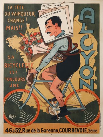 Poster Alcyon 1911 Tour de France