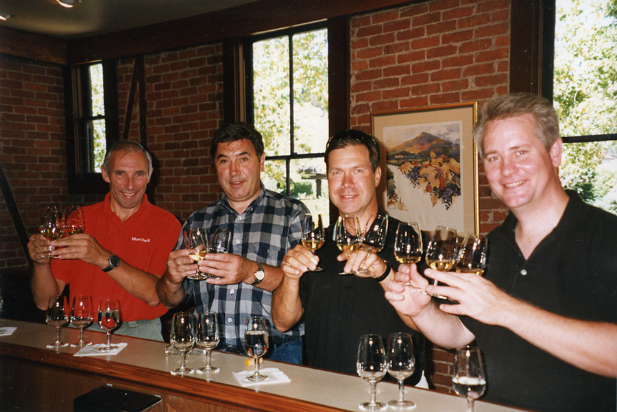 THC 1996 Merckx Brett Horton Jim Ochowicz Phil Liggett SilverOakWinery NAPA VALLEY California