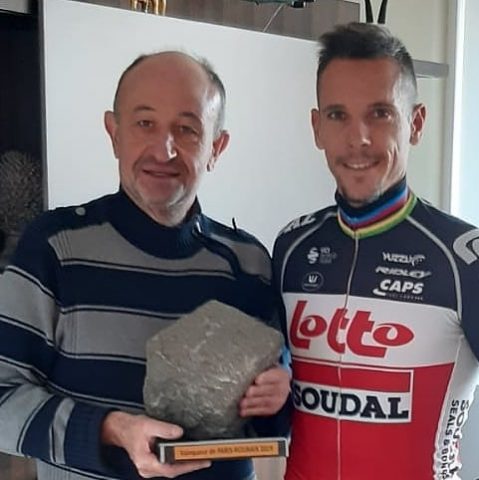 Le soutien de Peter Sagan à l'asso Bretonne Souffles d'Espoir (parrainée par Bernard Hinault) 7 trud