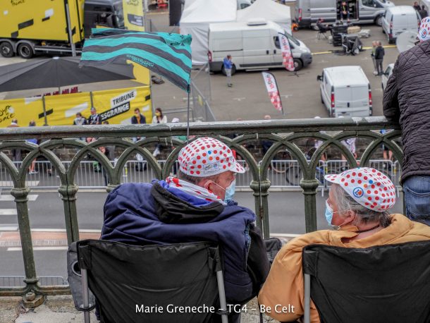 Bernard Hinault et Katell Alençon ont ouvert le 108ème tour de France 7 P6240033