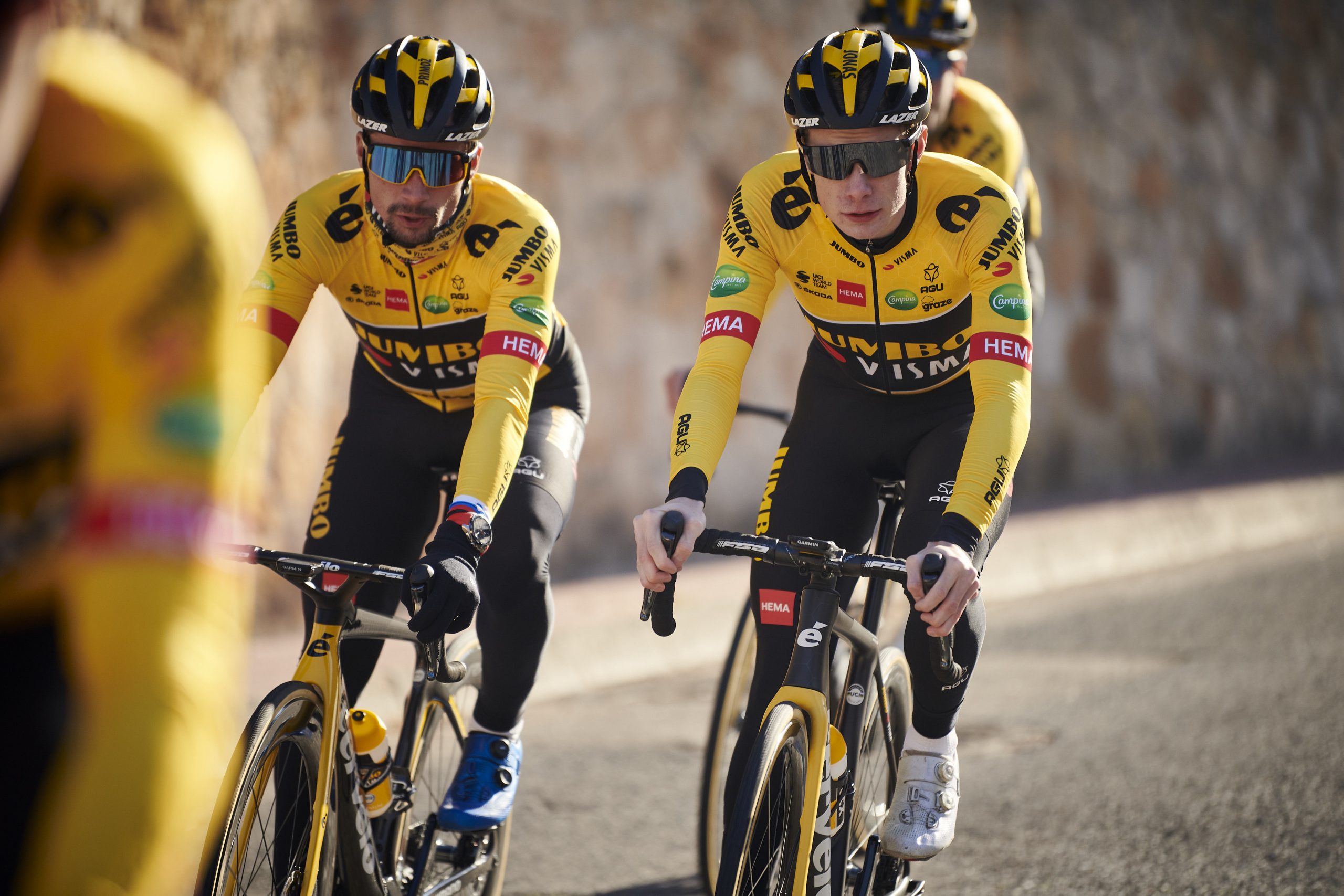 Le team Jumbo Visma communique les noms de 6 coureurs pour le Tour de