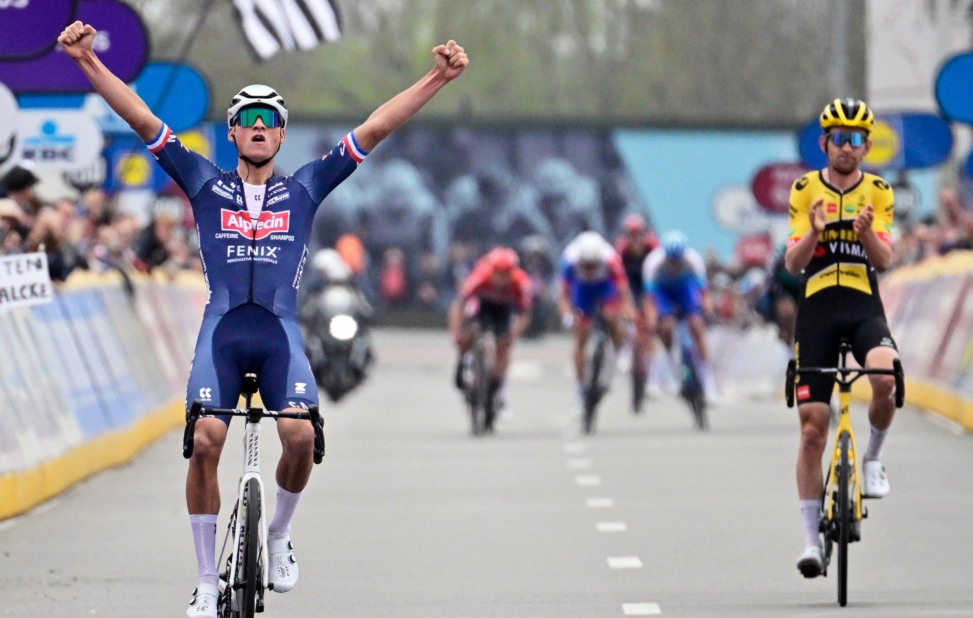 Mathieu van der Poel "J'étais bien aujourd'hui, mais certainement pas
