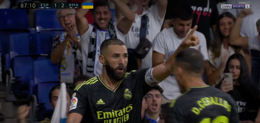Espanyol Real Madrid Benzema