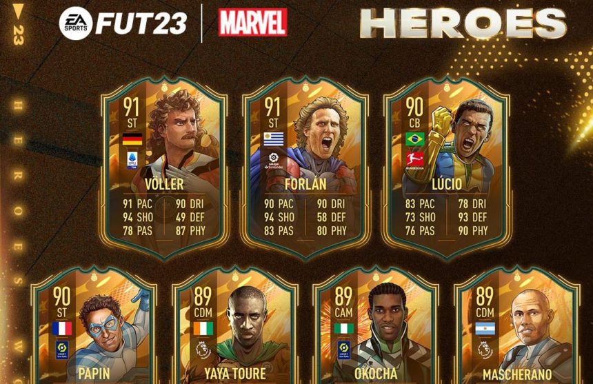 fut heroes une