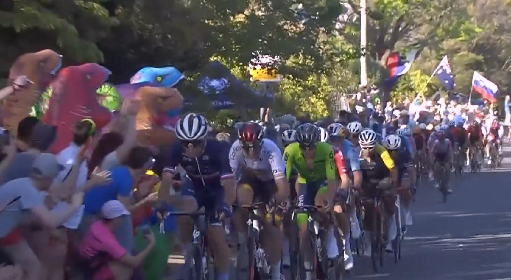 Le récital de Remco Evenepoel, champion du monde 7 doudou