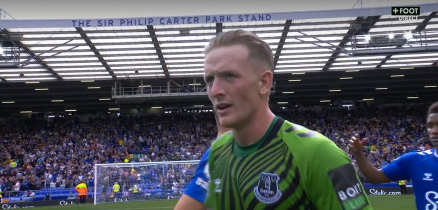 Everton Liverpool Pickford