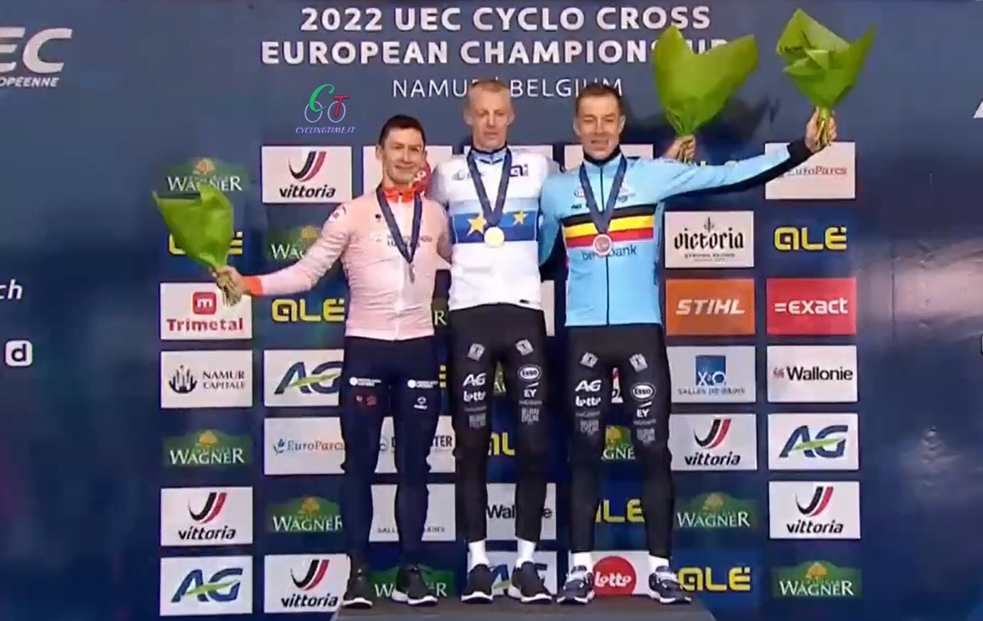 Michael Vanthourenhout champion d'Europe de cyclo-cross 8 eus