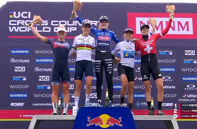 Coupe du monde VTT cross-country (Nove Mesto): Puck Pieterse devance Pauline Ferrand-Prevot 7 flaei