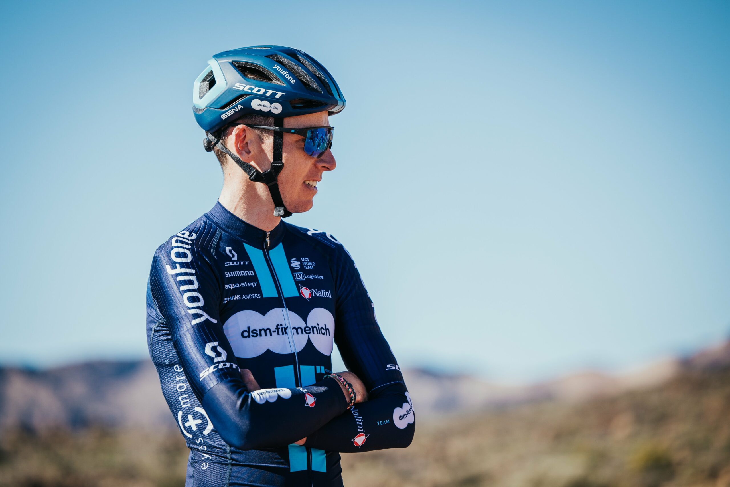 Le nouveau maillot du team DSMFirmenich