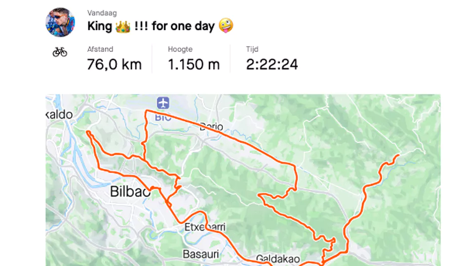 La veille de la 1ère étape du tour, Wout van Aert s'offre un KOM sur la Côte de Pike 7