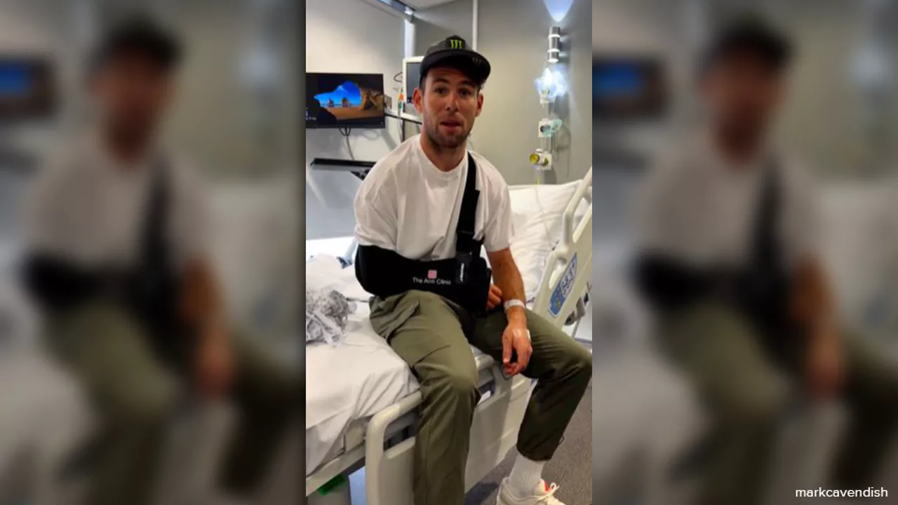Mark Cavendish: "pas la façon idéale de finir le Tour, mais ça fait partie de la beauté et de la brutalité du cyclisme!" 7 fierx 1