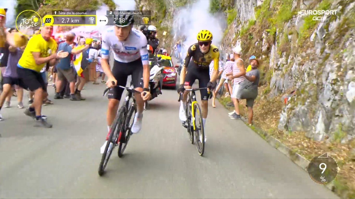 Tour de France: Tadej Pogacar au panache sur la 6ème étape, Jonas Vingegaard prend le maillot jaune 9 ogi