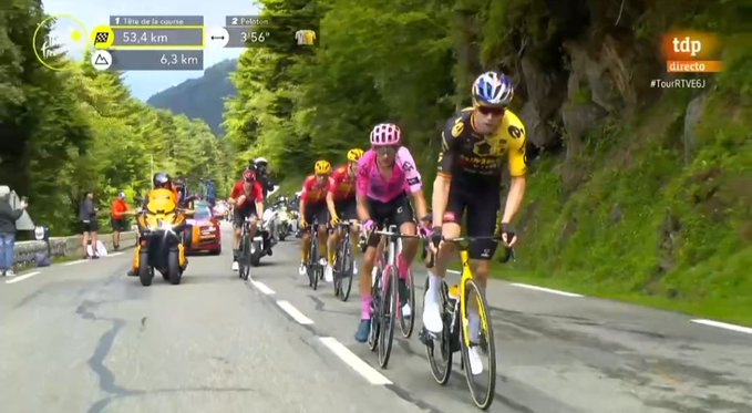 Tour de France: Tadej Pogacar au panache sur la 6ème étape, Jonas Vingegaard prend le maillot jaune 8 tdp