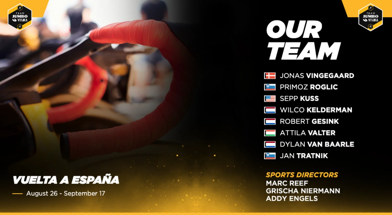 La Jumbo Visma sur la Vuelta avec Primoz Roglic et Jonas Vingegaard 7 fifi