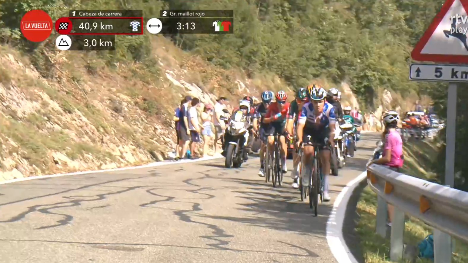 La Vuelta: Rui Costa remporte la 15ème étape, Remco Evenepoel à l'attaque de nouveau 7 chatre