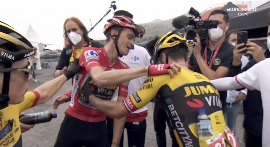 La Vuelta: Primoz Roglic et le triplé de la Jumbo Visma sur l'Angliru, Sepp Kuss reste leader du général 7 farai 1