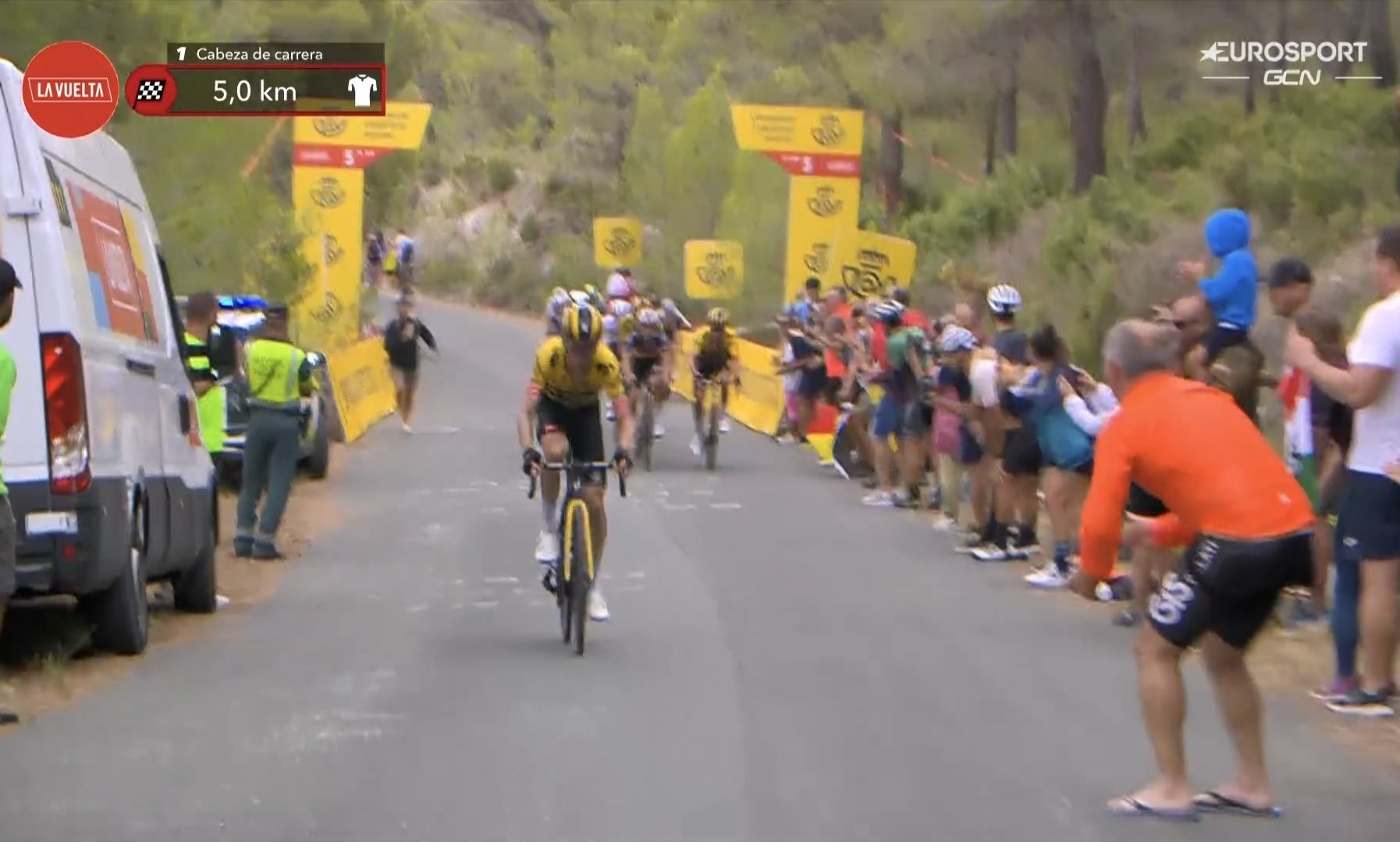 La Vuelta: Primoz Roglic devance Remco Evenepoel sur la 8ème étape, Sepp Kuss nouveau leader au général 7 kuss
