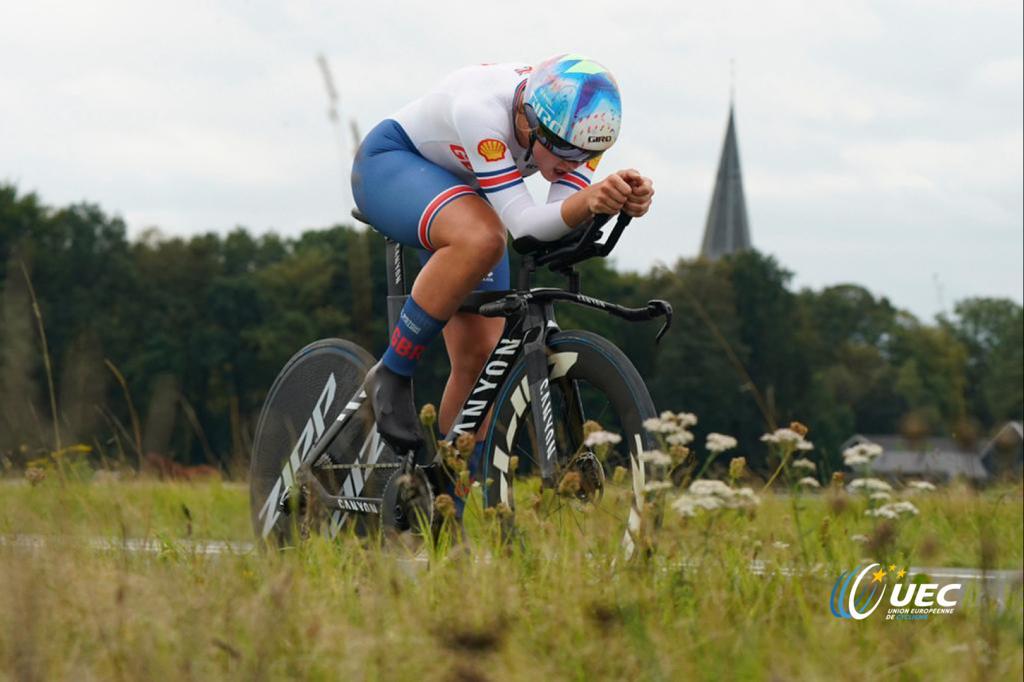 Zoe Bäckstedt championne d'Europe du contre la montres espoirs 7 ref