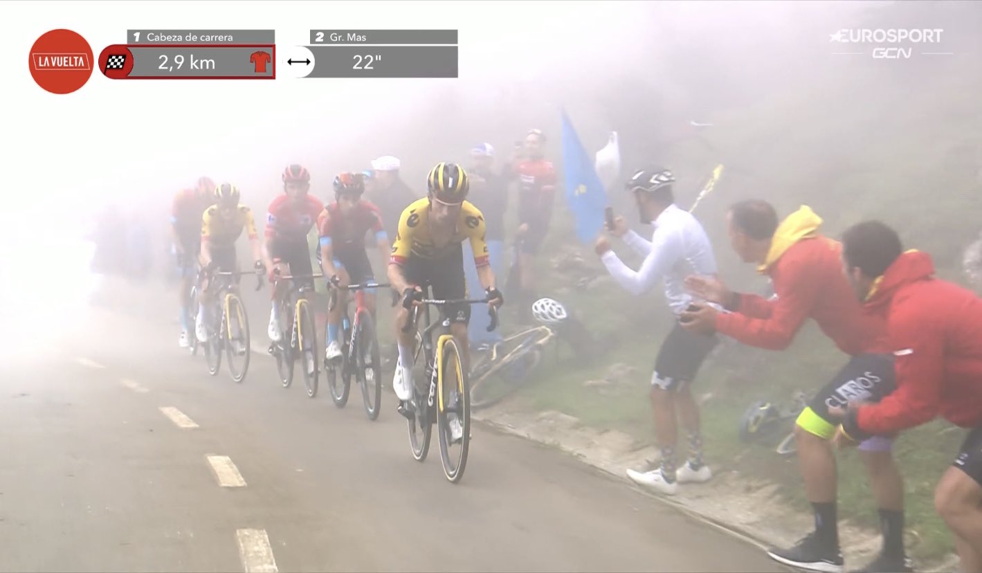 La Vuelta: Primoz Roglic et le triplé de la Jumbo Visma sur l'Angliru, Sepp Kuss reste leader du général 9 rogli