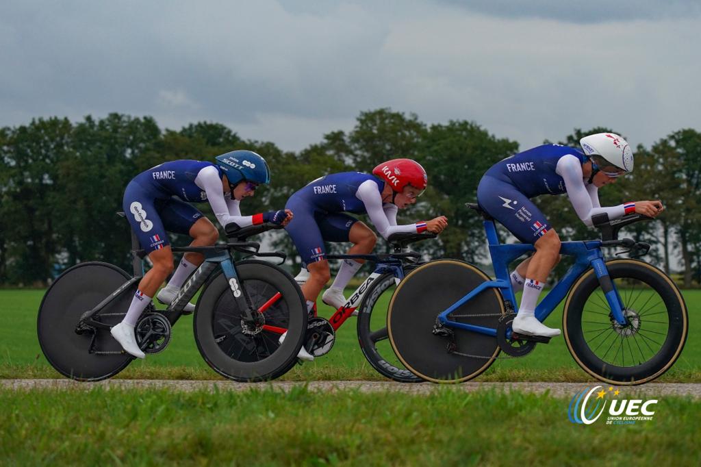 La France championne d'Europe du relais mixte 7 uecc