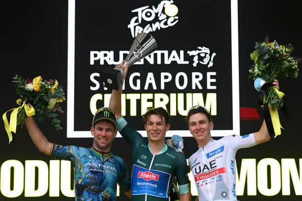 Tour de France Prudential Singapor crit: Jasper Philipsen devance Mark Cavendish et Tadej Pogacar. 7 sida