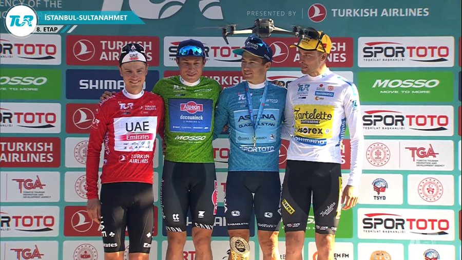 Tour de Turquie: Jasper Philipsen pour la der et un record, le général pour Alexey Lutsenko 7 voleu