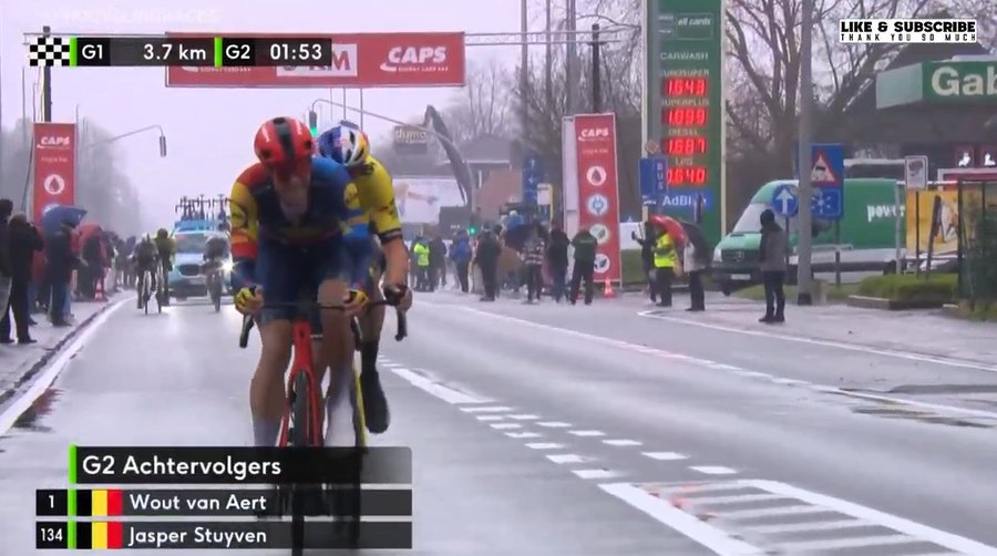 E3 Saxo Classic: le numéro de Mathieu van der Poel 7 fuls