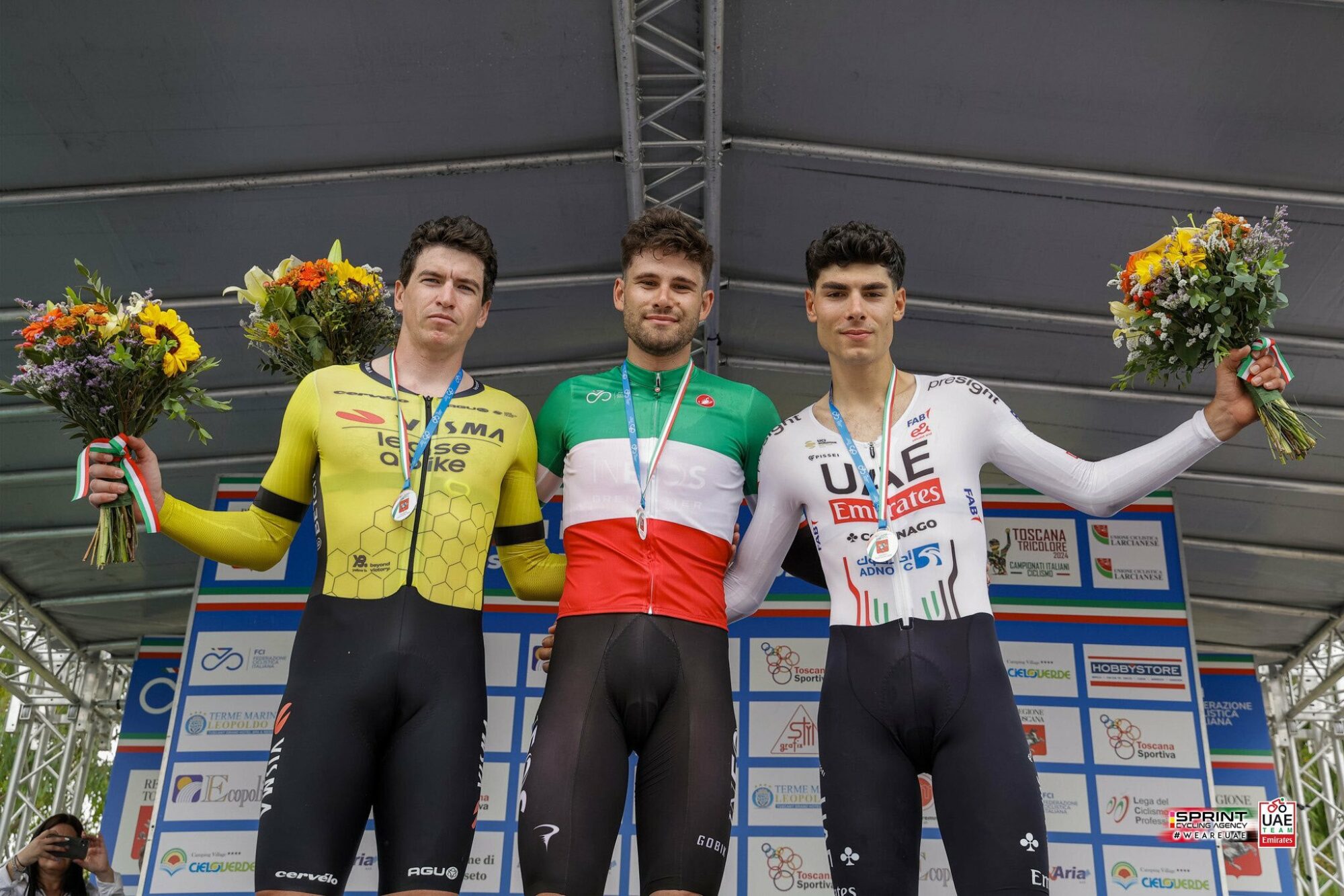 Filippo Ganna reste champion d'Italie du contre la montre 7 fabi 1
