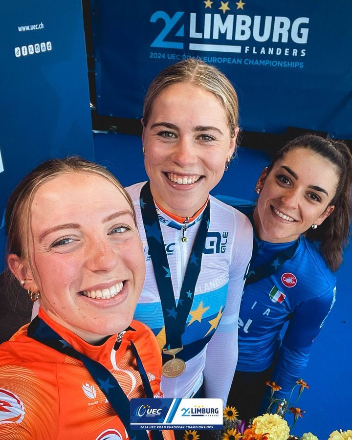 Sofie van Rooijen championne d'Europe espoirs 7 fruto 1