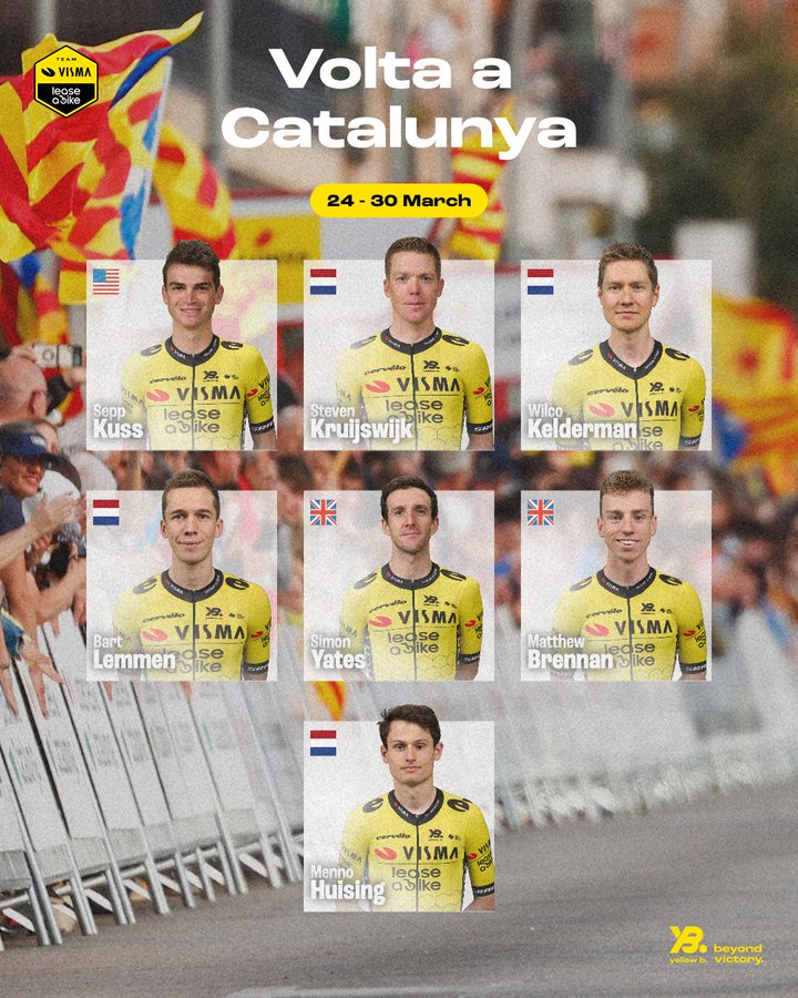 Jonas Vingegaard forfait pour le tour de Catalogne 7 ouma